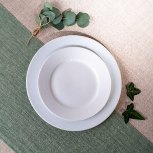 Assiette Tradition Ronde Plate Diamètre 21CM ADRC45 et 27CM APRC33