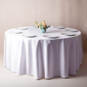 Table ronde Diamètre 150 (8 personnes) TR150 Table ronde Diamètre 183 (10 personnes) TR183