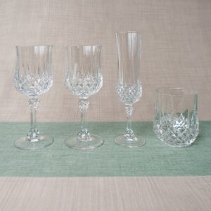 Verres Longchamp 17, 25, 12, 23 cl
