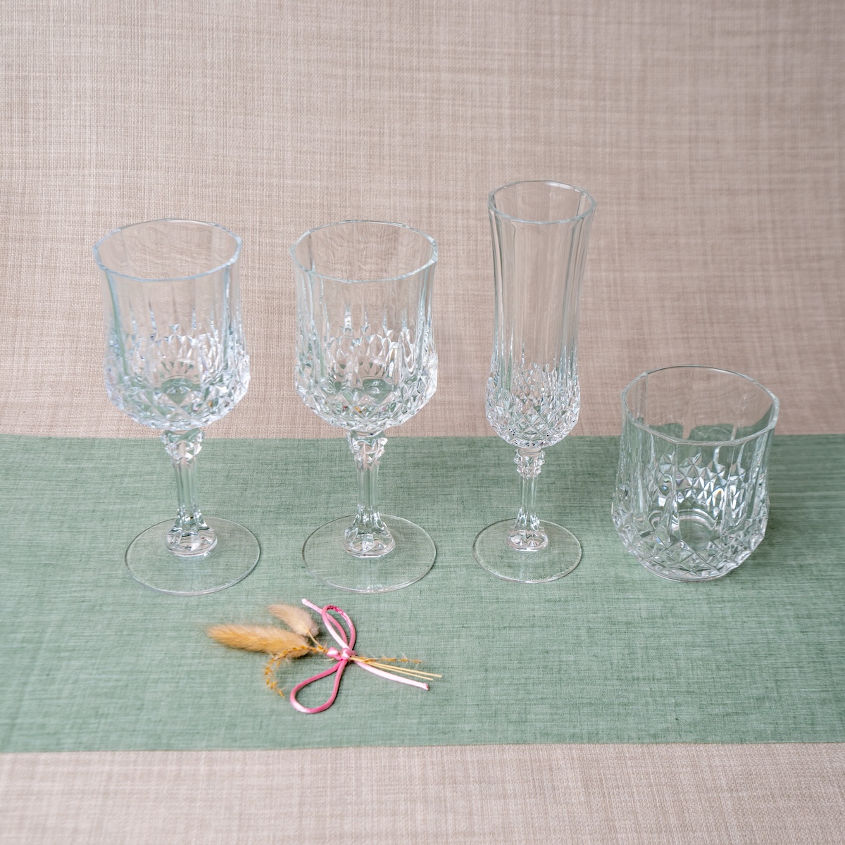 Verres Longchamp 17, 25, 12, 23 cl – Image 5