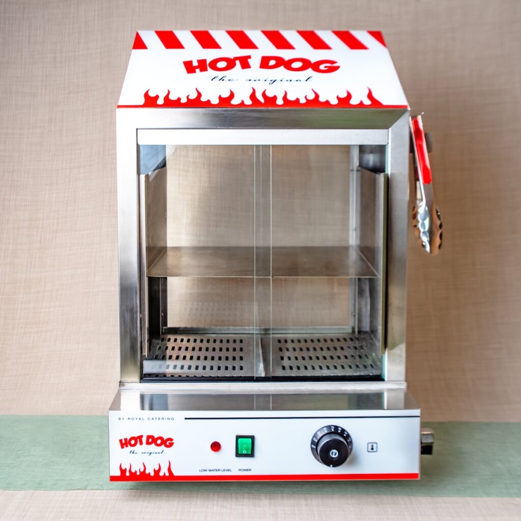 Cuiseur à vapeur pour Hot dog MACHINE A HOTDOG
