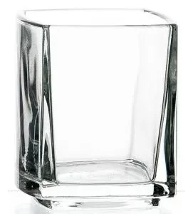 Verrine carrée en verre pressé 5,5 cm