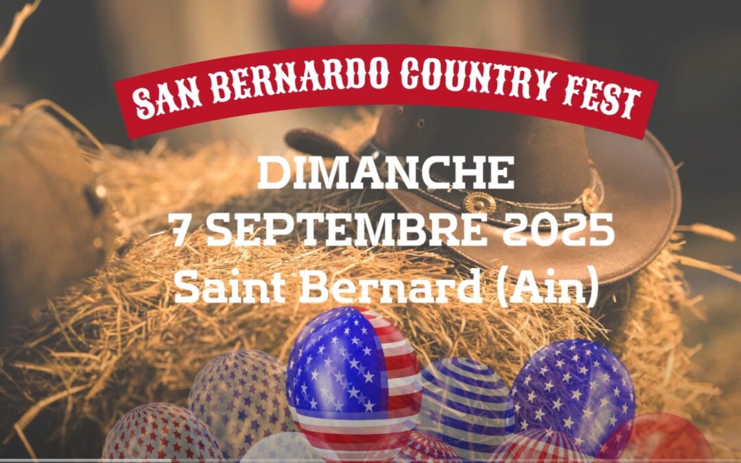 Beaujolais Réception fournisseur du Festival Country de Saint-Bernard (01) le 7 Septembre 2025