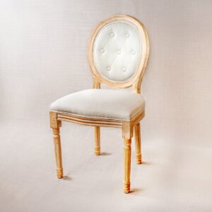 Chaise médaillon Louis XVI