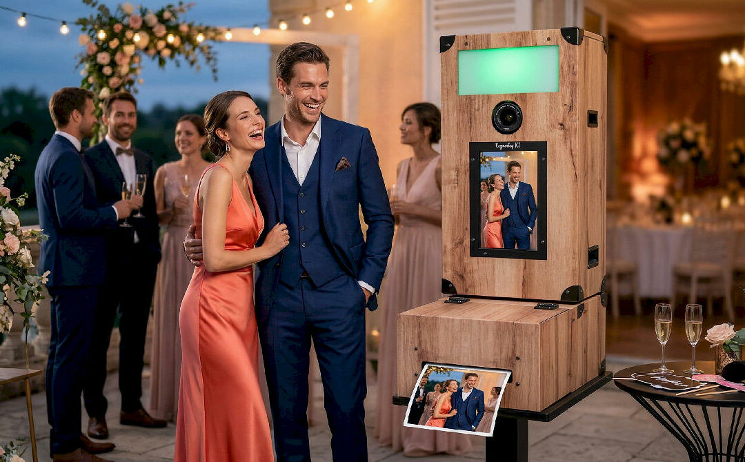 Location de photobooth : une animation incontournable pour vos réceptions à Villefranche-sur-Saône, Lyon et Champagne-au-Mont-d’Or, Mâcon