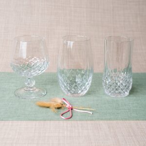 Verres Longchamp Cognac 32 cl, Jus de fruits 28 cl, Tumbler 28 cl