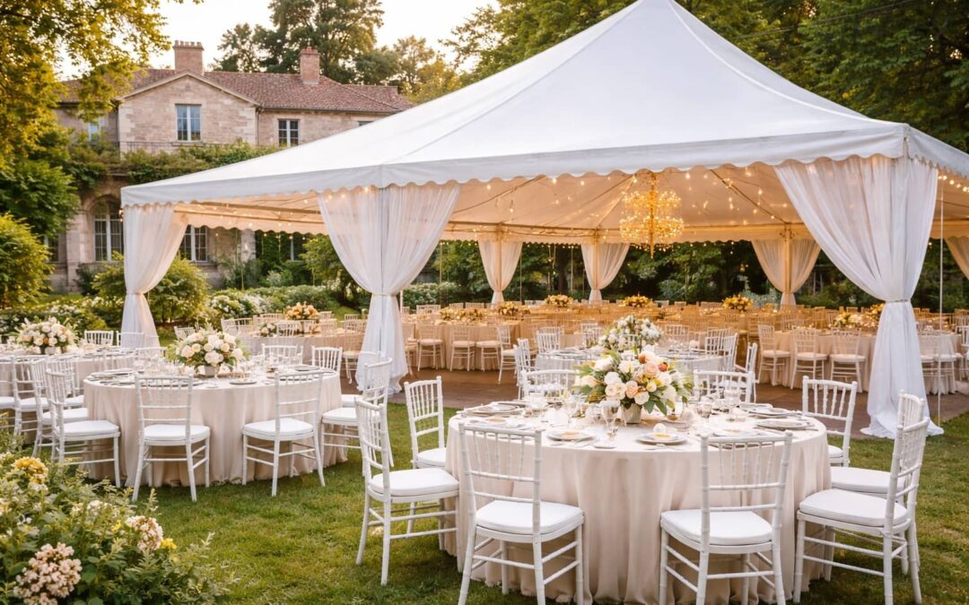 Location de barnum à Dardilly pour mariage et réception