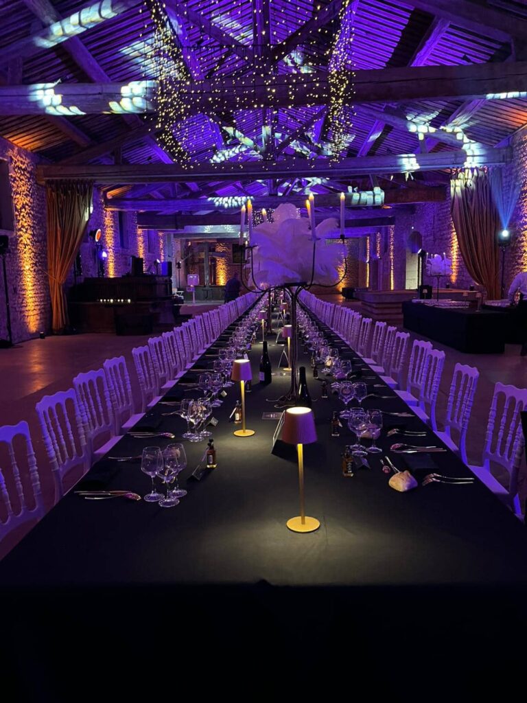 Réception châteazu de Saint Trys