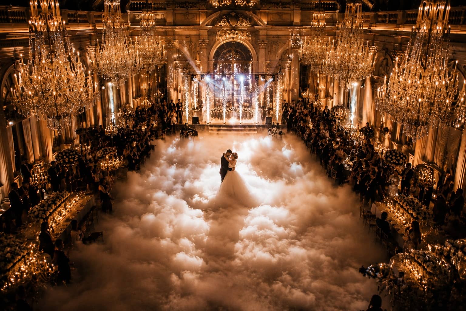 Machine à effet nuage – Vivez une ouverture de bal digne d'un rêve – Image 2
