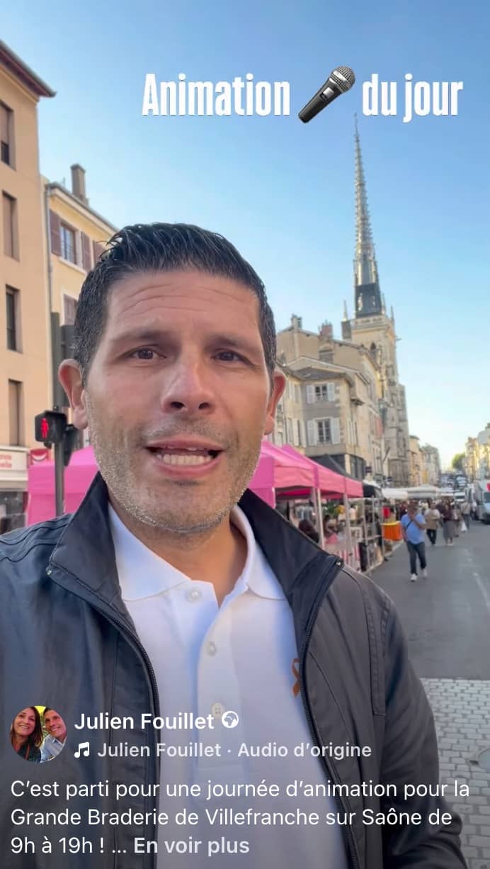 Jul’Events présente la Grande Braderie de Villefranche-sur-Saône au micro